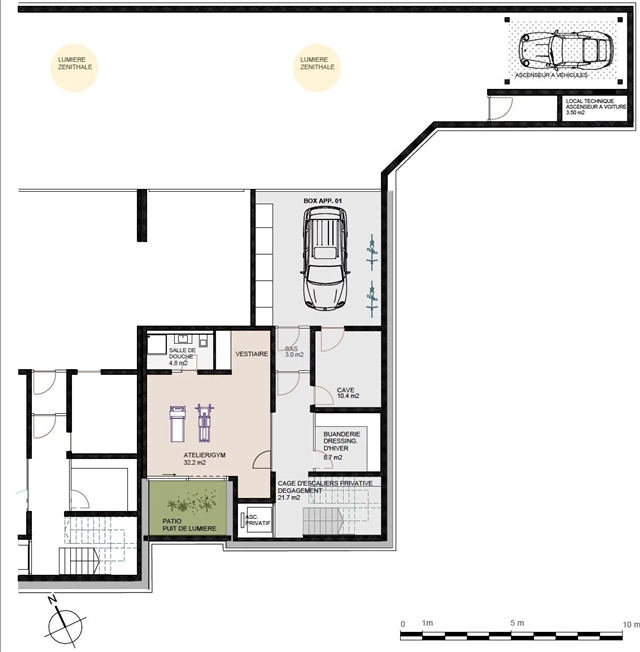 Elegantes neues Doppelhaus mit 6,5 Zimmern im Herzen von Genf -  Bild 9
