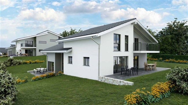 Neubau Großartiges 2,5-Zimmer-Doppelhaus in einer Villa mit nur 2 Einheiten -  Bild 2