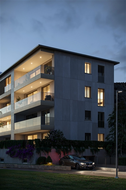 Esclusivo appartamento 2.5 locali con vista lago ad Agno, TI - Immobile di nuova costruzione -  Bild 1