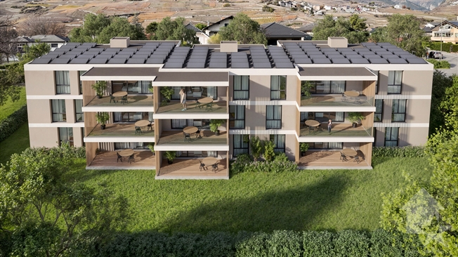 4.5-Zimmerwohnung – Los A1 – Les jardins de Plan-Conthey -  Bild 6