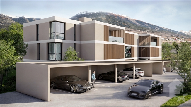 4.5-Zimmerwohnung – Los A1 – Les jardins de Plan-Conthey -  Bild 10