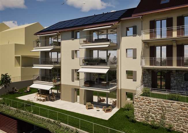 Neubau 6 Wohnungen, Minergie-Label + 4 Wohnungen in einem bestehenden Gebäude -  Bild 1
