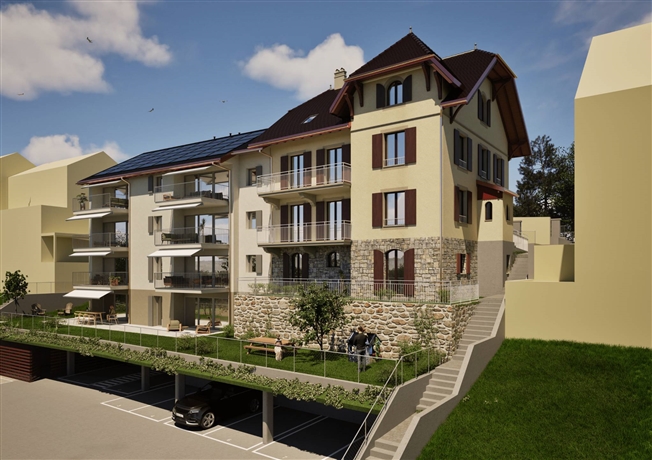 Neubau 6 Wohnungen, Minergie-Label + 4 Wohnungen in einem bestehenden Gebäude -  Bild 6