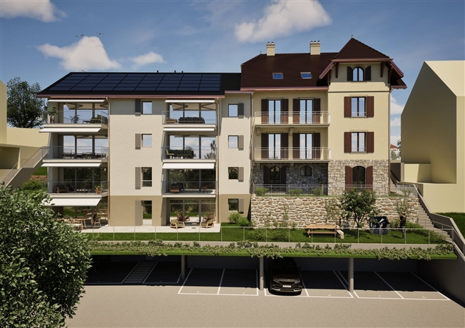 Neubau 6 Wohnungen, Minergie-Label + 4 Wohnungen in einem bestehenden Gebäude -  Bild 7