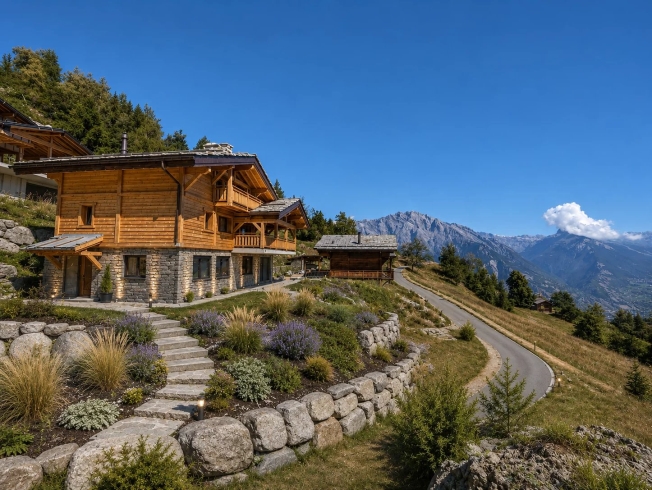Ein außergewöhnliches Chalet inmitten der Natur -  Bild 1