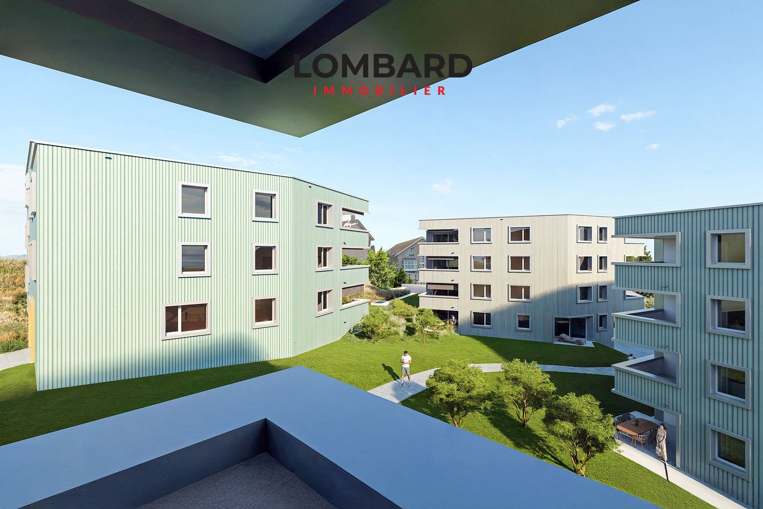 Wohnung mit 3.5 Zimmern im Erdgeschoss -  Bild 4
