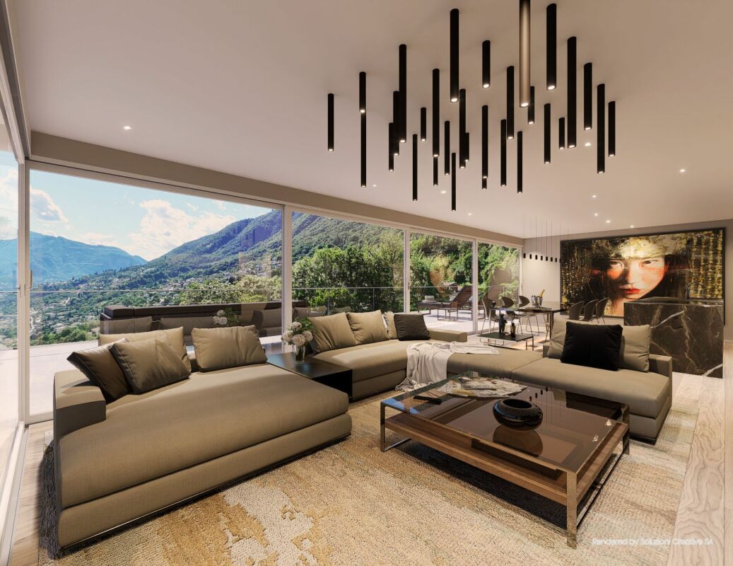 Lussuosi attici 4.5 locali: modernità ed eccellenza con vista lago -  Bild 4