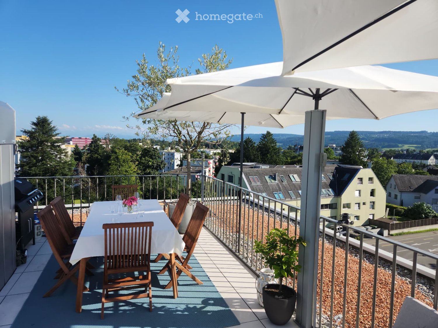 Modern 3-Room Apartment with Stunning Views in New Volketswil Development -  Bild 1