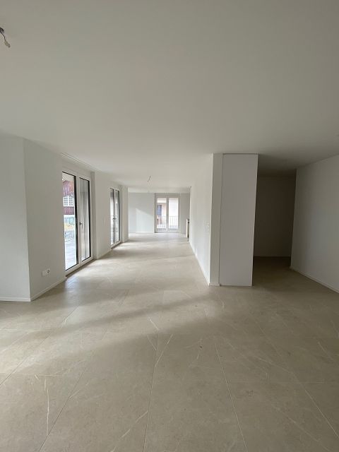 Tag der offenen Tür der modernen 4.5-Zimmerwohnung mit zwei grosszügigen Balkonen - Eingang-/Wohnbereich