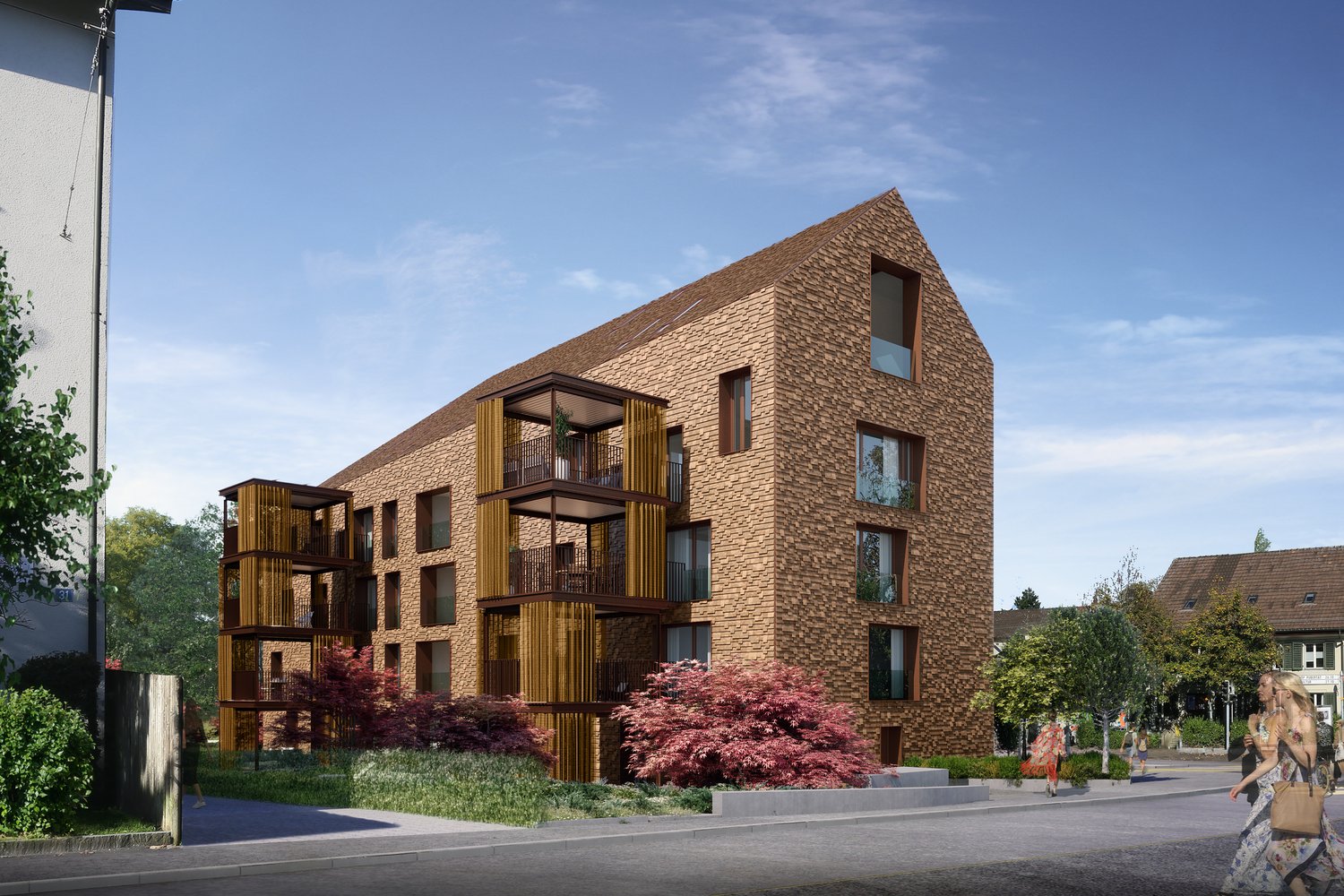 Exklusive 2.5-Zimmer-Gartenwohnung im Neubau CIRCLE SEVEN - Bild 1