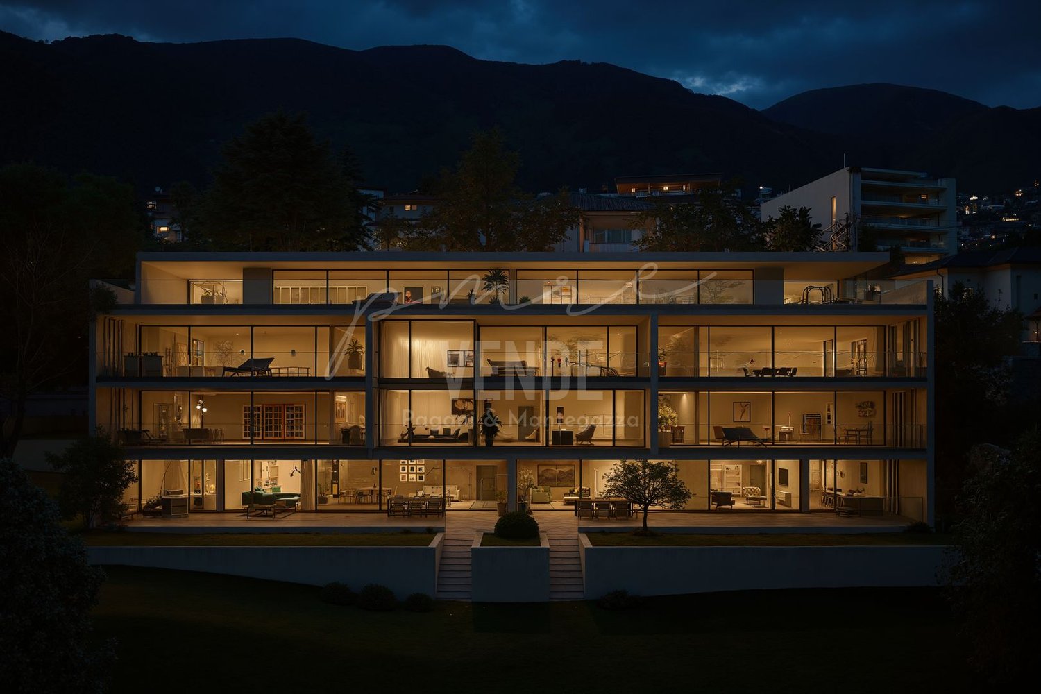 MINUSIO | 4.5-Zimmer Gartenwohnung mit Seesicht | Privacy und Exclusivität am Lago Maggiore - Bild 10