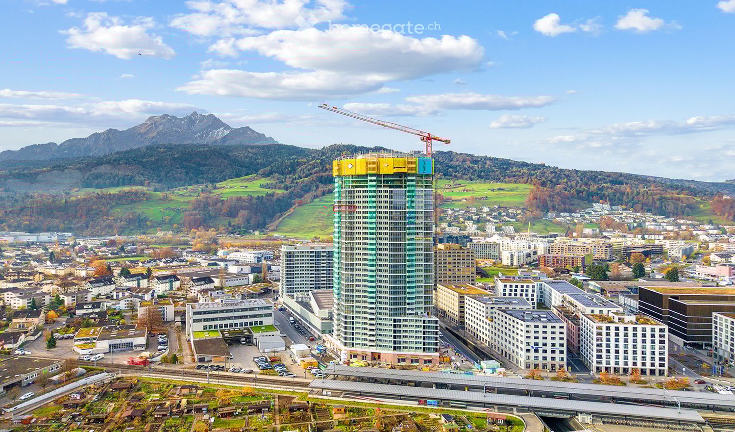 Wohnen in der höchsten 2.5-Zimmerwohnung in der Zentralschweiz -  Bild 5