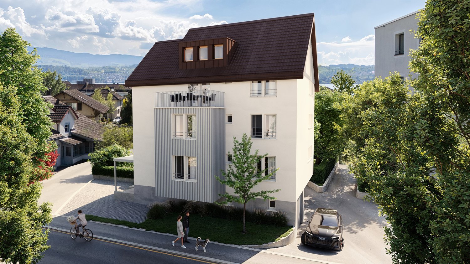Neubau 4.5-Zi-Dachmaisonette - Walde Immobilien AG