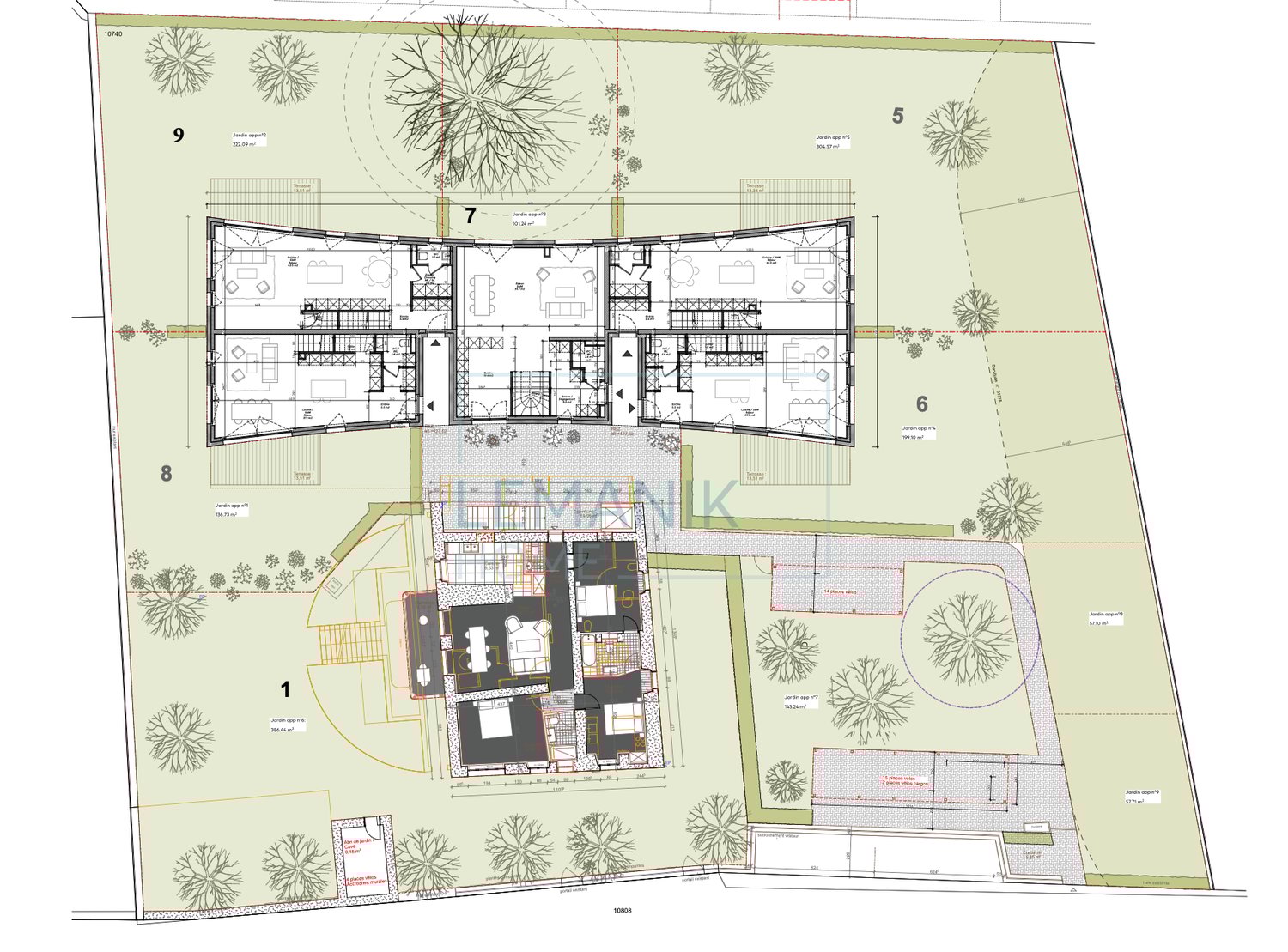DERNIÈRE OPPORTUNITÉ - Promotion ''Clos des Haies'' ? Duplex avec jardin à Troinex -  Bild 3