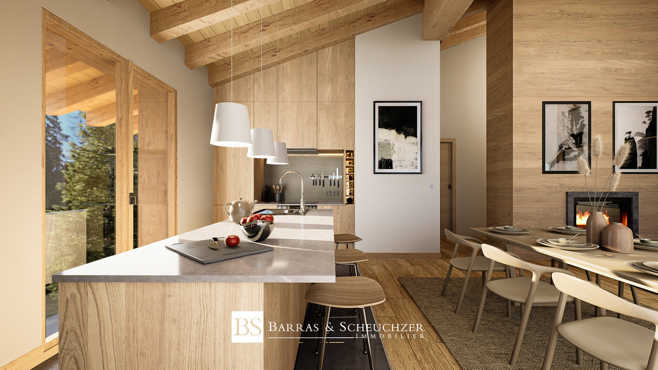 LOT 1 - 3.5 pièces neuf avec jardin au coeur de la station - Bild 5