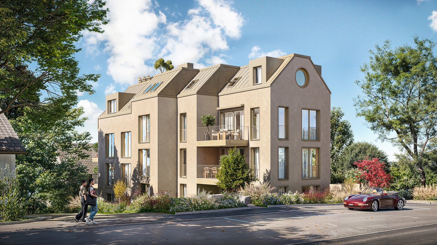 Moderne 4.5-Zimmer-Wohnung mit Südbalkon in Zürich Witikon - Bild 4