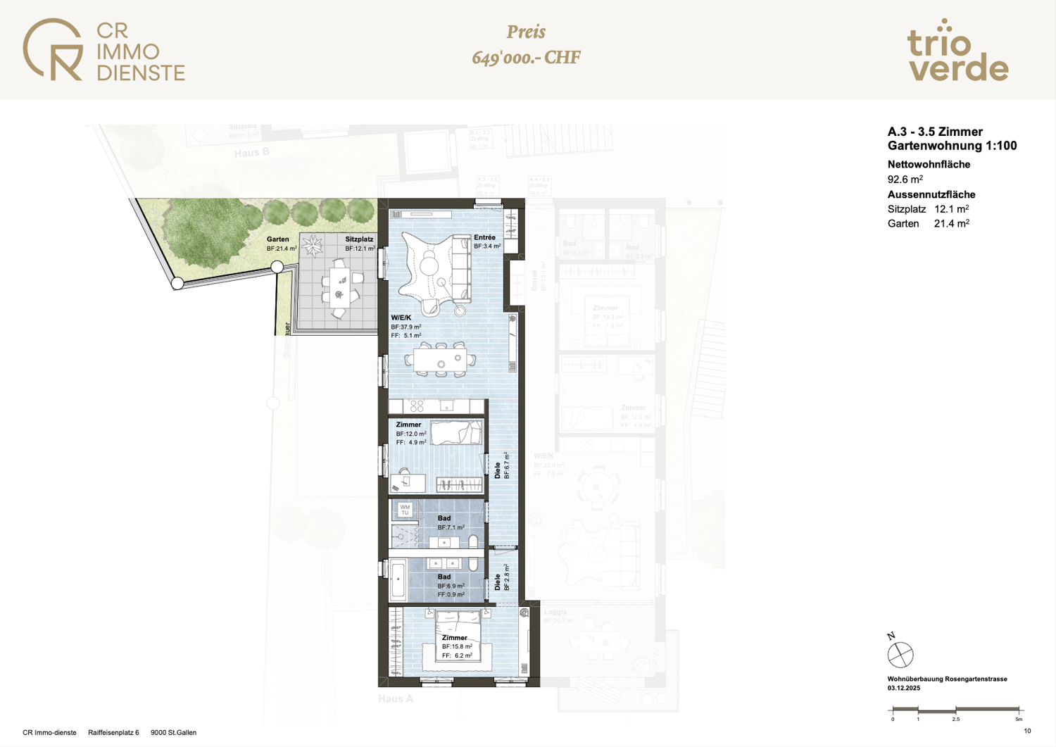 «TRIO VERDE» - ein Zuhause mit Identität. - Bild 7