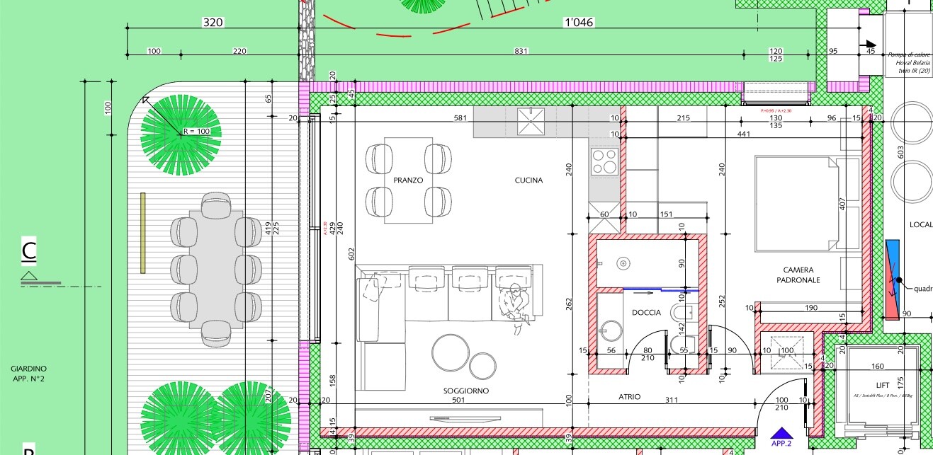 BELLISSIMO E MODERNO 2.5 LOCALI IN COSTRUZIONE A CAPOLAGO -  Bild 10