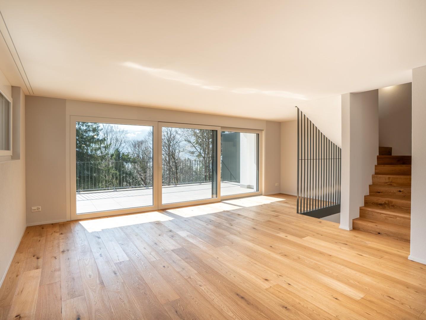 Erstbezug: Wohntraum im Grünen - Wohnen mit direktem Balkonzugang