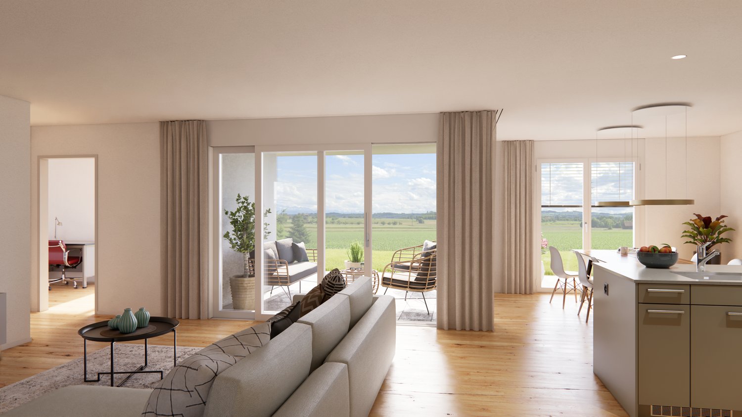 5.5-Zimmer-Neubau-Gartenwohnung in Opfershofen TG - Bild 5