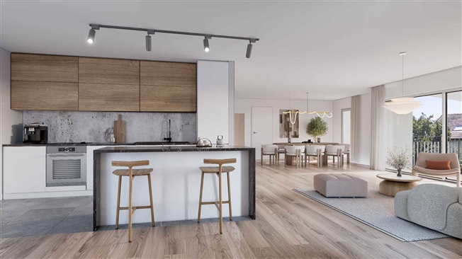 Neuentwicklung 4,5 neue Zimmer mit großem privatem Garten und einer Terrasse von 78 m² -  Bild 4