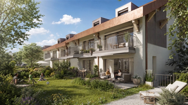 Neuentwicklung 4,5 neue Zimmer mit großem privatem Garten und einer Terrasse von 78 m² -  Bild 6