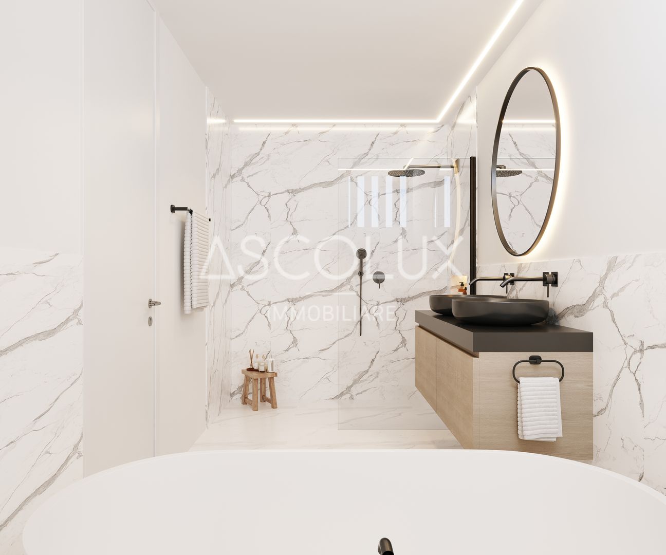 Exklusives 5.5-Zimmer-Wohnung mit grosser Terrasse -  Bild 9