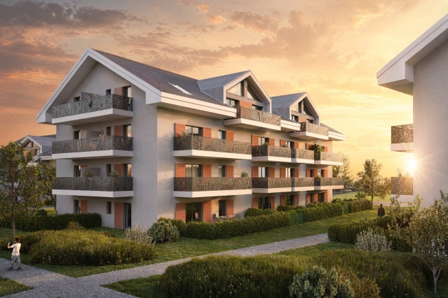 Neubau 2.5-Zimmer-Wohnung mit Balkon -  Bild 1