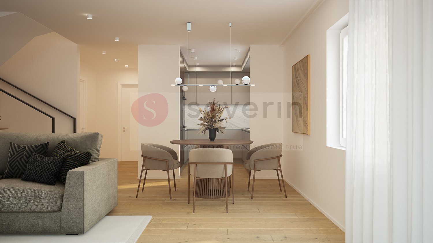 FAMILIENTRAUM-NEUBAU- 5.5 ZI- DOPPELEINFAMILIENHAUS, 144m2-INKL TGPP - KÜCHE