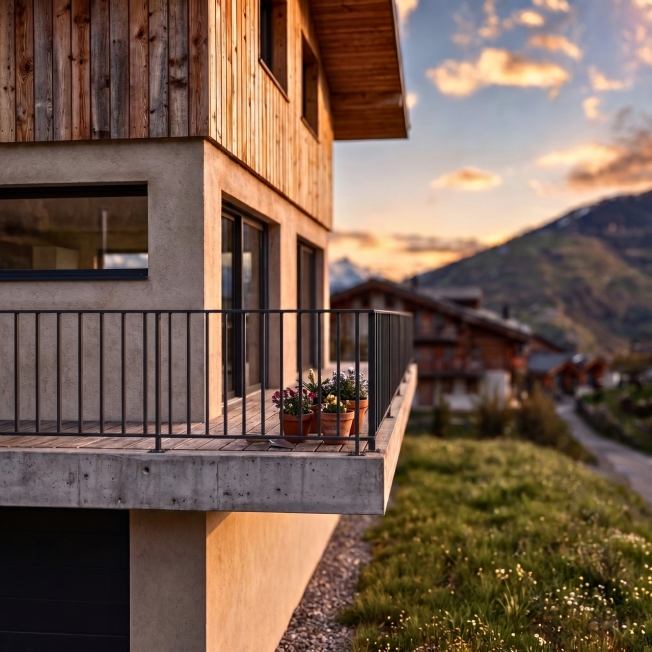 Ein großer Traum, den es zu verwirklichen giltneues Einfamilienchalet -  Bild 2