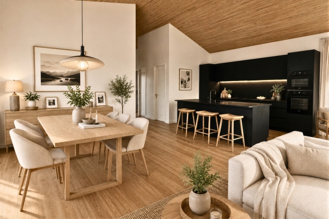 Ein großer Traum, den es zu verwirklichen giltneues Einfamilienchalet -  Bild 4