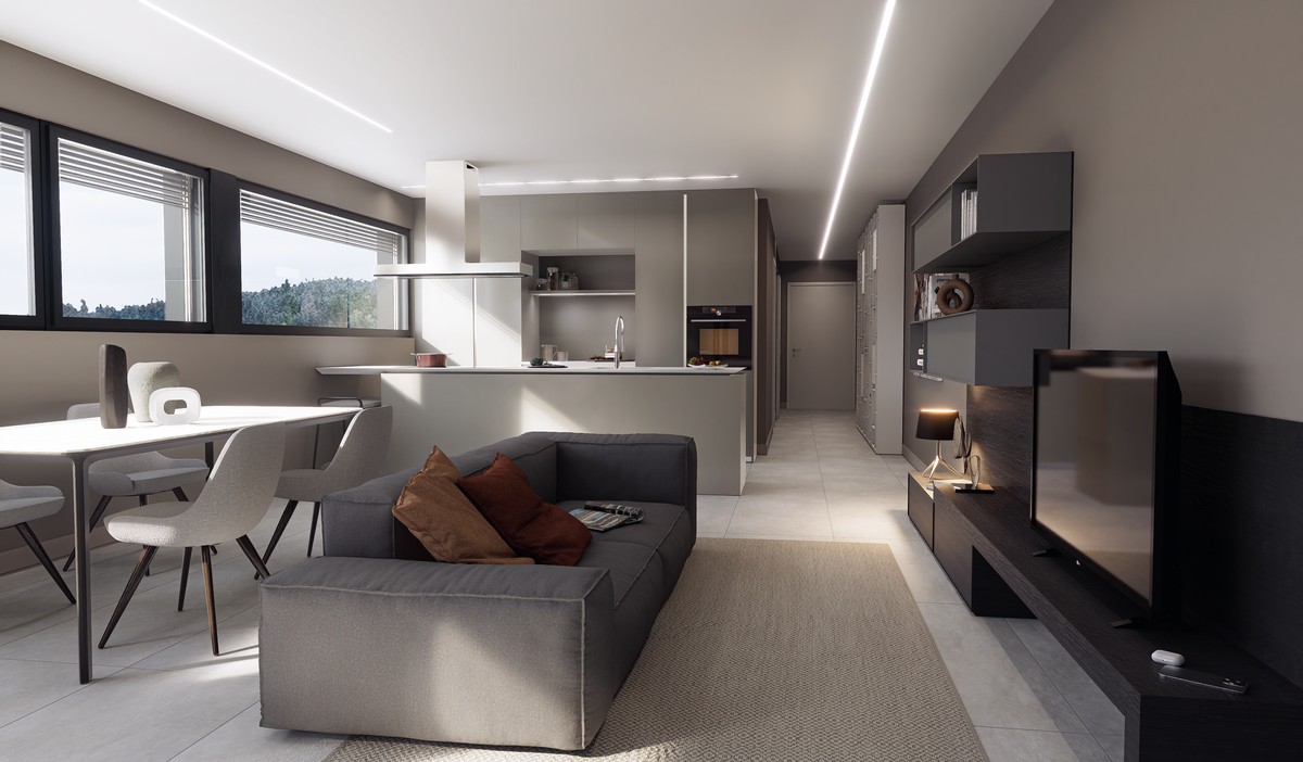 Neueste 2,5-Zimmer-Wohnung in mittlerem bis hohem Standard, nicht als Zweitwohnung -  Bild 4