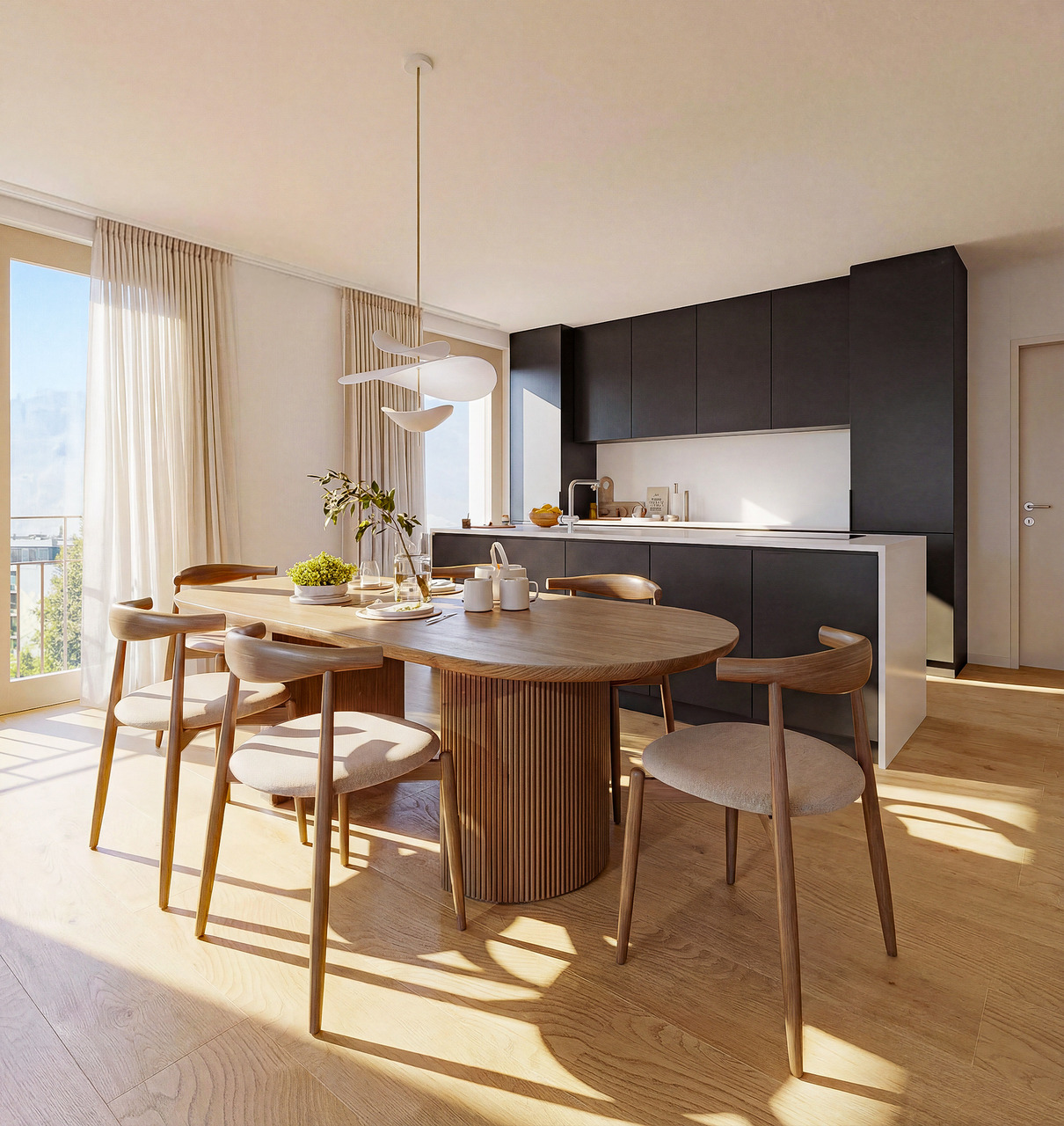 Reserviert: 4.5-Zimmer-Neubauwohnung 1. OG Seon AG -  Bild 3