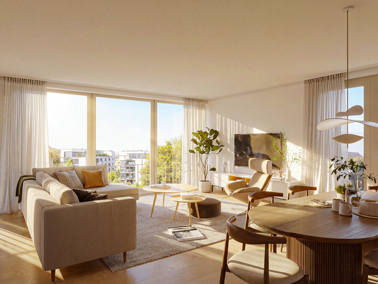 Reserviert: 4.5-Zimmer-Neubauwohnung 1. OG Seon AG -  Bild 4