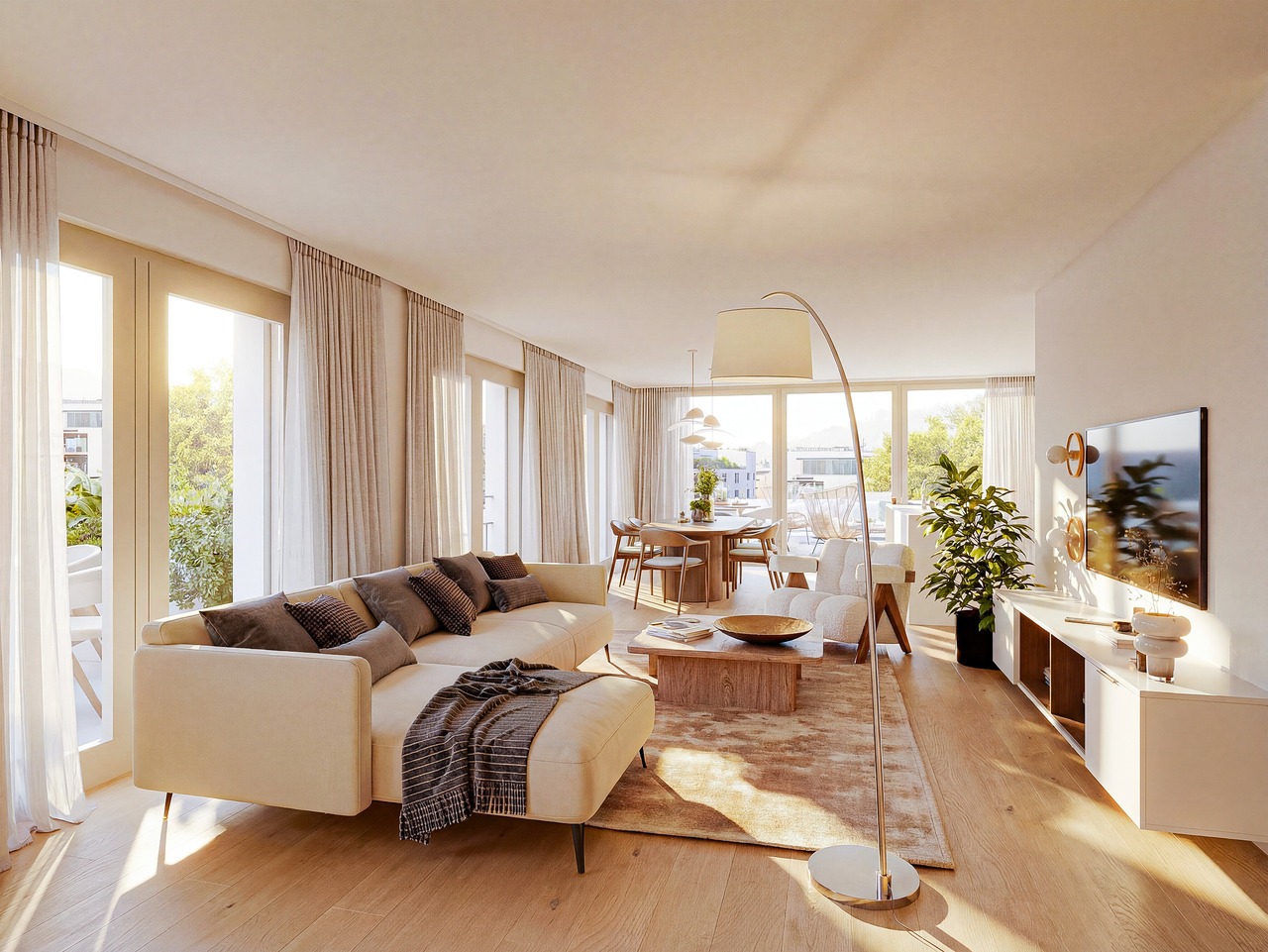 Reserviert: 4.5-Zimmer-Neubauwohnung 1. OG Seon AG -  Bild 9