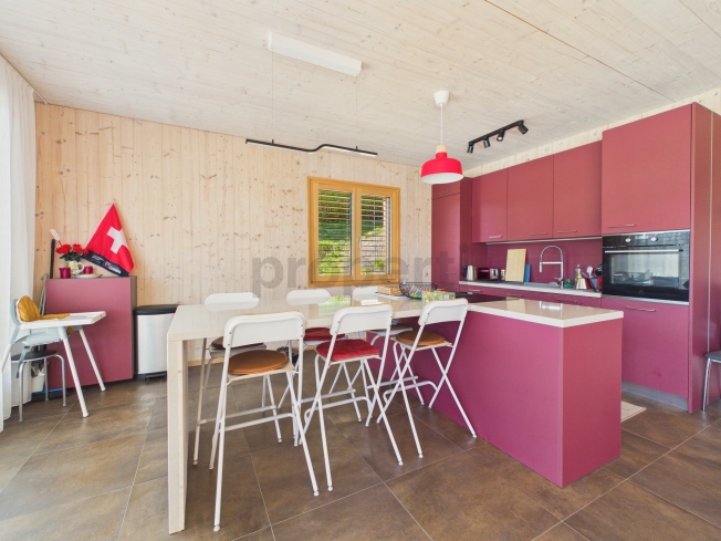 Moderne 5.5 pièces maison mitoyenne avec parking, Lens -  Bild 4