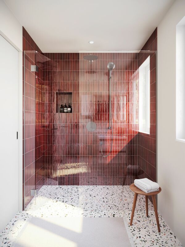 Gartenwohnung mit grossem Sitzplatz im beliebten Kreis 3 - Dusche mit Tageslicht