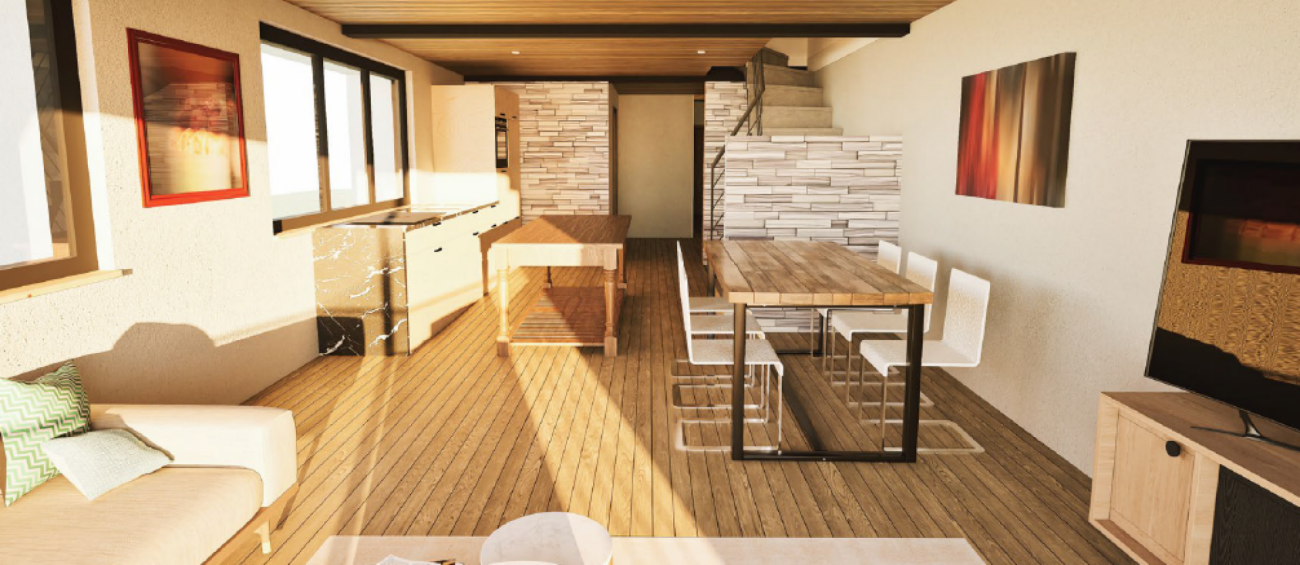 Primavera Saas-Grund. Maisonette. Bewirtschaftete Zweitwohnung. -  Bild 3