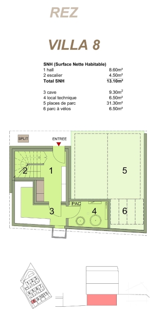 Angebaute Villa am Ende, 4,5 Zimmer mit herrlichem Blick -  Bild 10