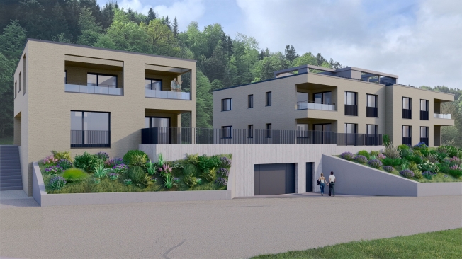 Reserviert / Neues 4.5-Zi. Einfamilienhaus mit Weitblick in Ruswil -  Bild 1