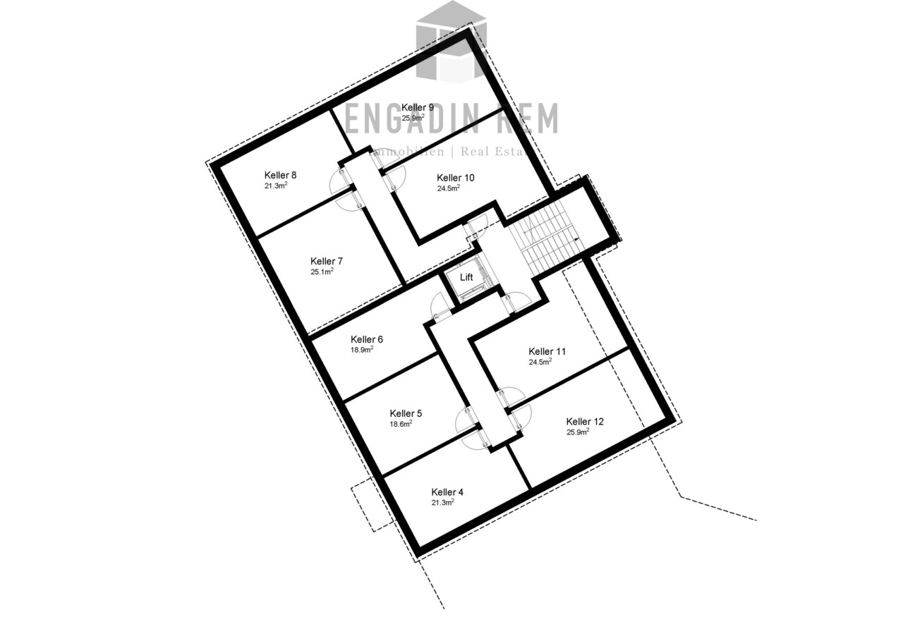 Modernes Wohngefühl mit viel Platz - Wohnung Nr. 5 - 1. Untergeschoss Haus B