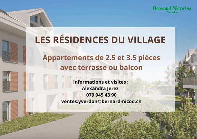 Nouvelle promotion : Appartement de 2.5 pièces avec terrasse et jardin -  Bild 1