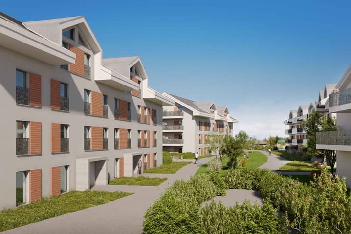 Nouvelle promotion : Appartement de 2.5 pièces avec terrasse et jardin -  Bild 2