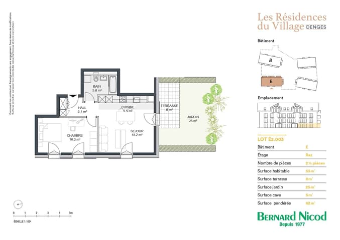 Nouvelle promotion : Appartement de 2.5 pièces avec terrasse et jardin -  Bild 10