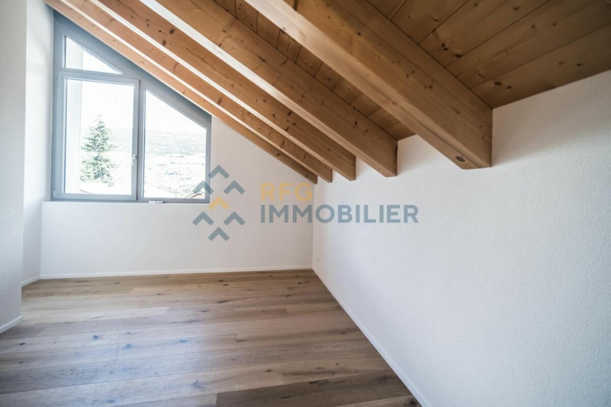 Angrenzende Villa 3.5 Zimmer in Réchy -  Bild 9