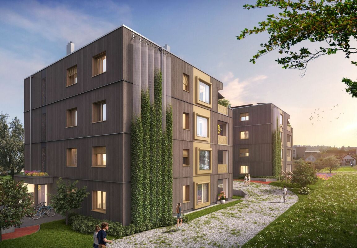 Neubauprojekt «Fliedergarten» - modernes Wohnen mit Stil und Nachhaltigkeit - hochwertige Obergeschosswohnung -  Bild 7
