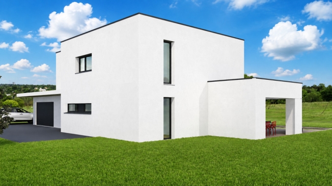 Luxuriöse moderne Villa mit Pool in Courgenay -  Bild 3