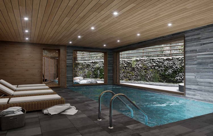 MAGNIFIQUE ET LUXUEUX CHALET A CONSTRUIRE - SKI IN/OUT -  Bild 8
