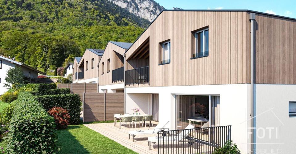 Villa contiguë au bout, de 4,5 pièces avec magnifique vue ! - Maison contiguë 4.5 pièces - image - 2
