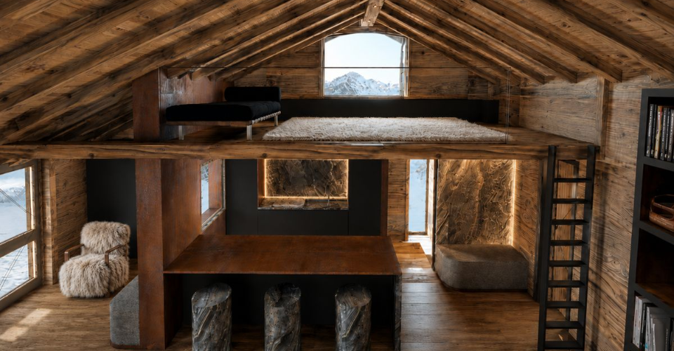 Projet de rénovation d'exception : Chalet indépendant proche du centre de Crans avec un fort potentiel - Chalet - image - 6